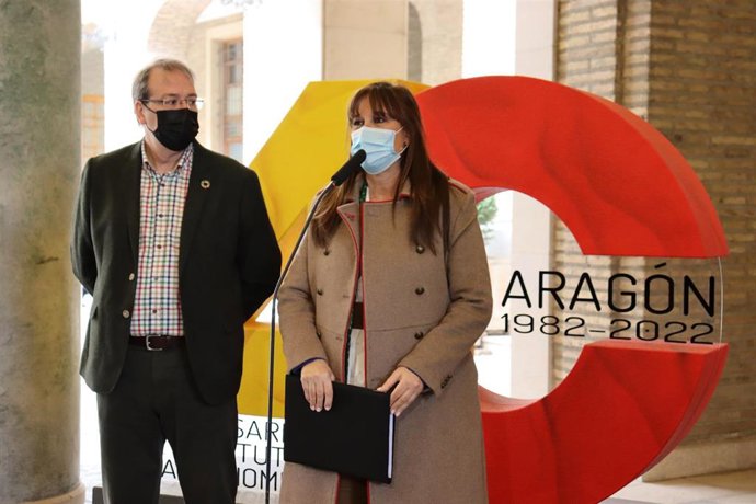 La consejera de Sanidad del Gobierno de Aragón, Sira Repollés.