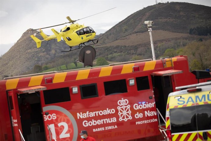 Imagen del simulacro.