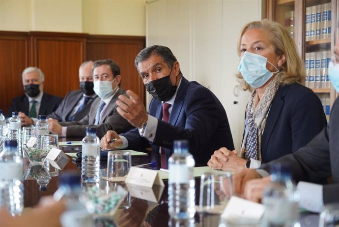 Lorenzo del Río en la Audiencia de Sevilla