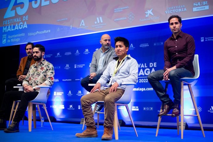 Ruda de prensa de la película 'Utama' en el Festival de Cine de Málaga