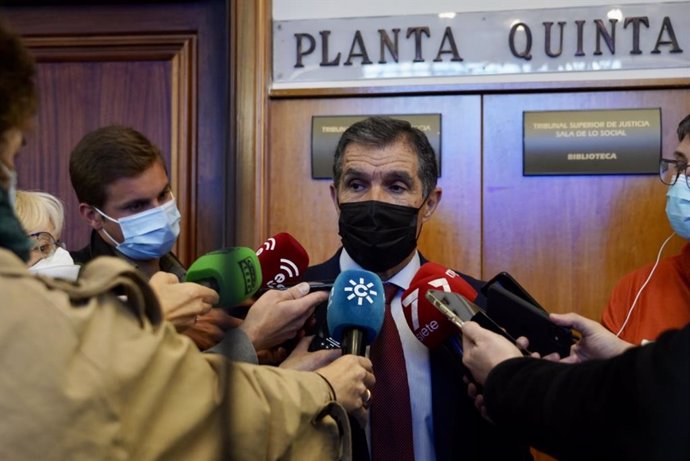 Lorenzo del Río en la Audiencia de Sevilla