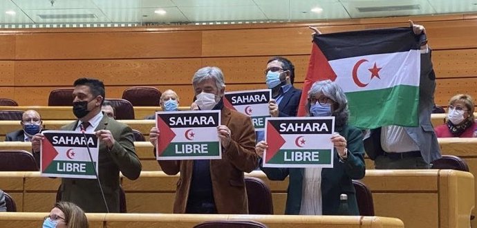 Senadores del grupo izquierda confederal.