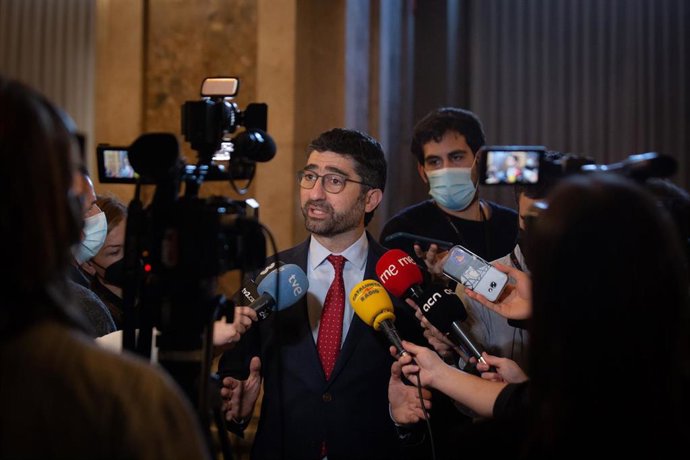 El vicepresidente y conseller de Políticas Digitales y Territorio de la Generalitat, Jordi Puigneró