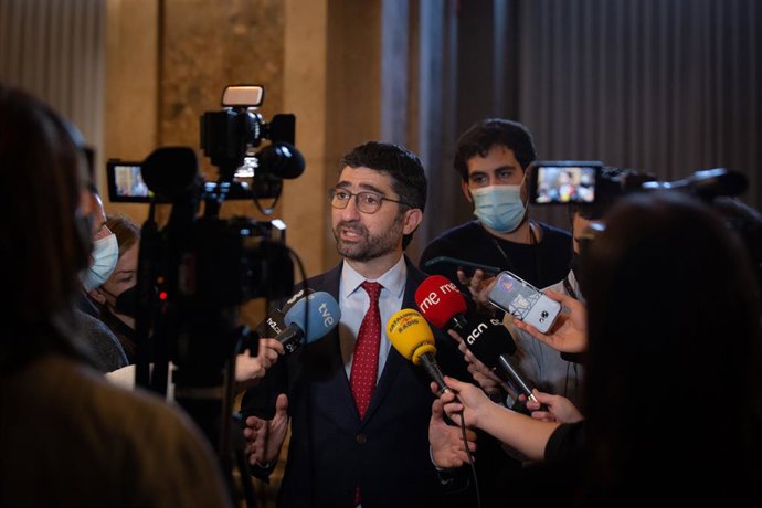 El vicepresident i conseller de Polítiques Digitals i Territori de la Generalitat, Jordi Puigneró