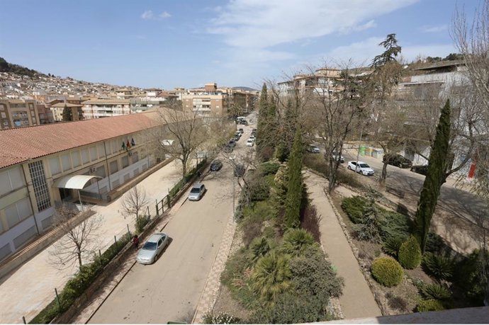 Jardines situados junto al IES Alfonso XI