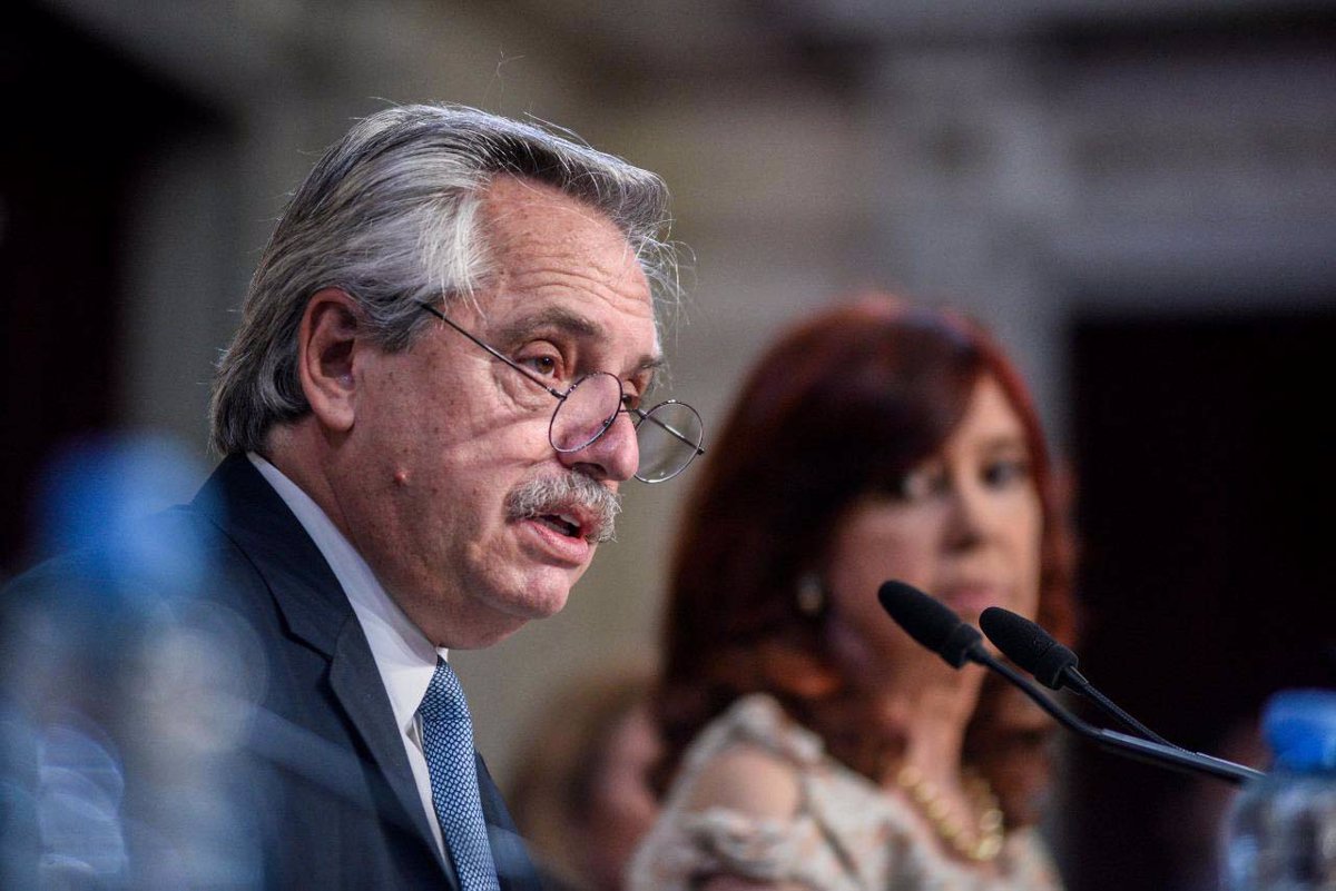 Alberto Fernández llama a la unidad en el gobierno de Argentina tras  críticas de afines a la vicepresidenta