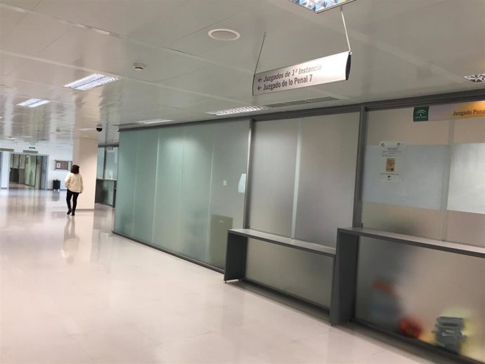 Archivo - Imagen de archivo de un juzgado de Málaga.
