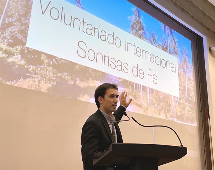 Archivo - El presidente de Sonrisas de Fe, Jonathan Hergueta.