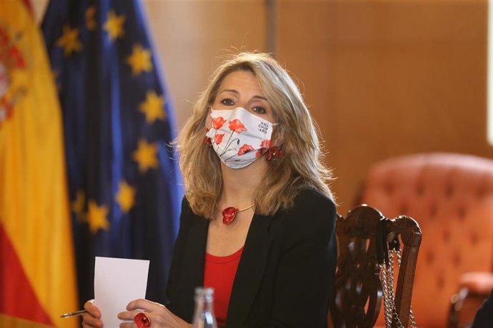 Lavicepresidenta segunda y ministra de Trabajo y Economía Social, Yolanda Díaz.