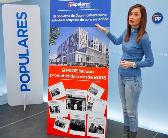 La portavoz del PP de Málaga, Elisa Pérez de Siles.