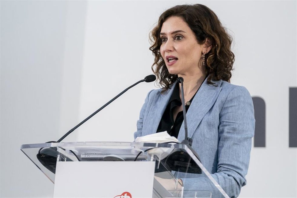 La presidenta de la Comunidad de Madrid, Isabel Díaz Ayuso. Archivo.