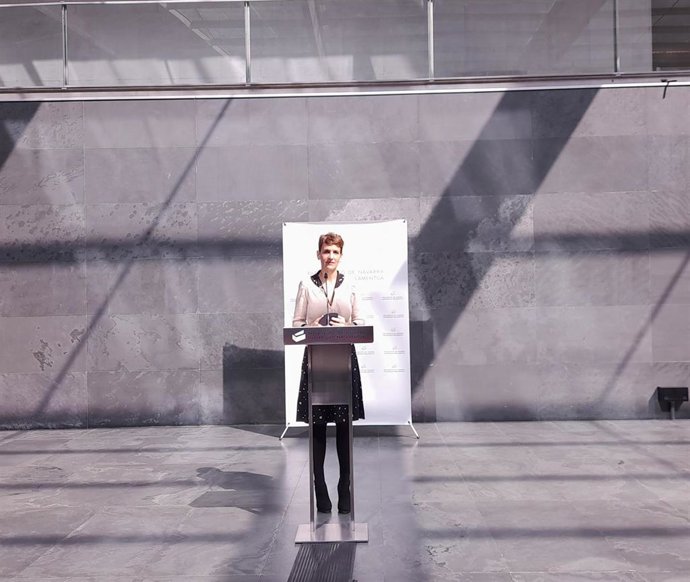 La presidenta de Navarra, María Chivite