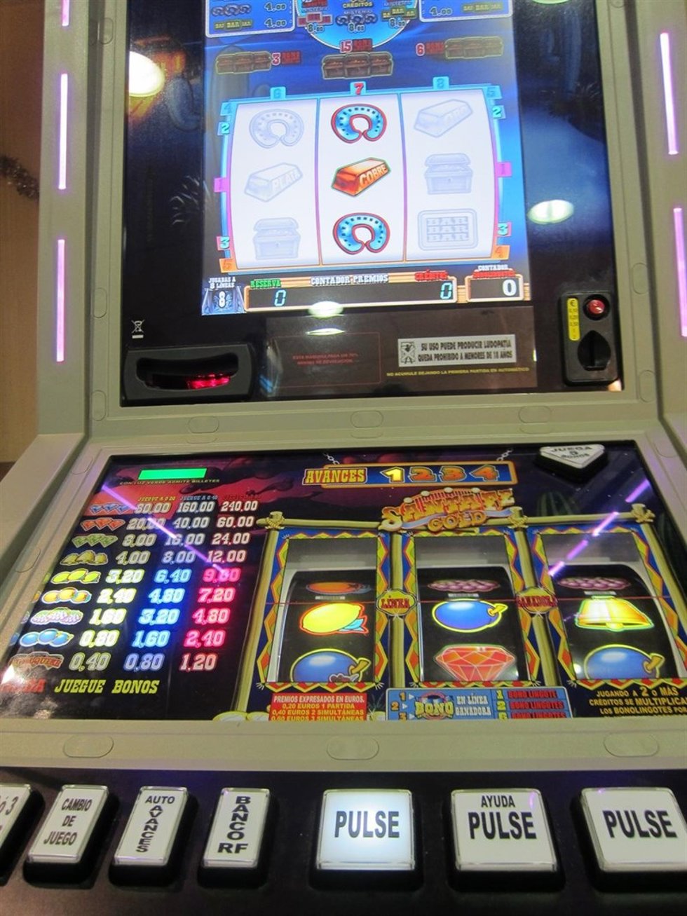 Archivo - Máquina recreativa.