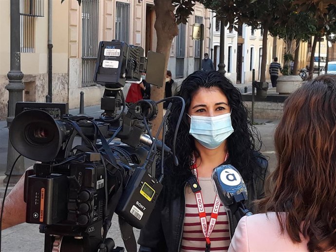 Archivo - Ana García Alcolea, secretaria de Empleo y Formación de CCOO PV, en imagen de archivo