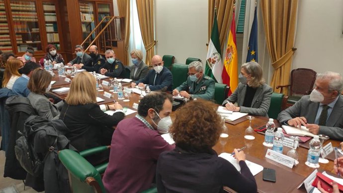 Constituida la comisión provincial en Málaga de coordinación del Plan Integral de Acogida a Desplazados de Ucrania.