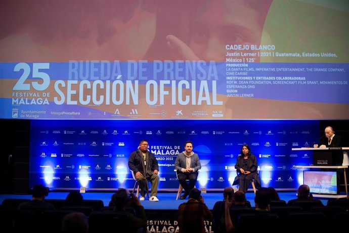 Rueda de prensa de la película 'Cadejo blanco' en el Festival de Cine de Málaga