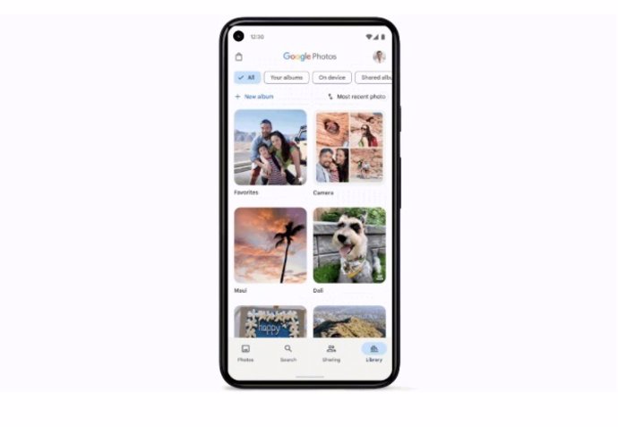 Una de las nueva funciones de Google Fotos.