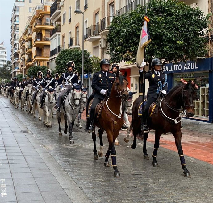 Unidad Especial de Caballería de la Policía Nacional.