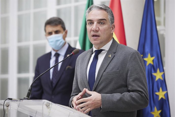 El consejero de Presidencia, Elías Bendodo, en foto de archivo