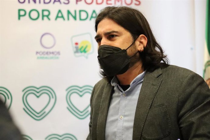 El parlamentario de Unidas Podemos por Andalucía Ismael Sánchez, en una foto de archivo.