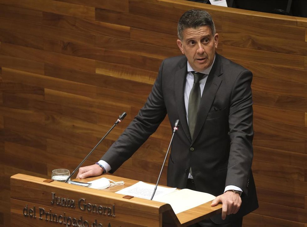 El diputado de Ciudadanos en la Junta General, Manuel Cifuentes