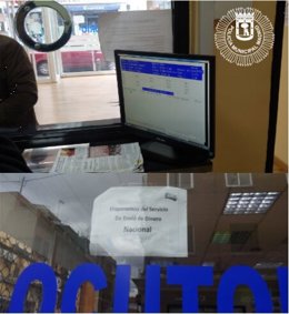 Intervención en un local de Usera