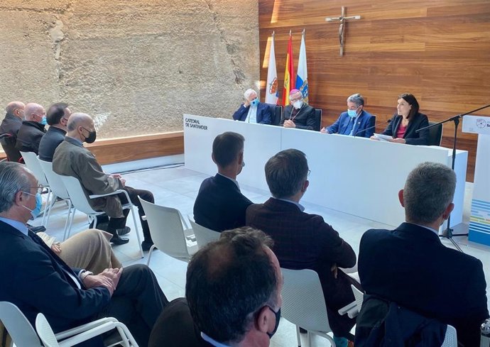 Presentación del final de las obras de las dependencias capitulares de la Catedral de Santander