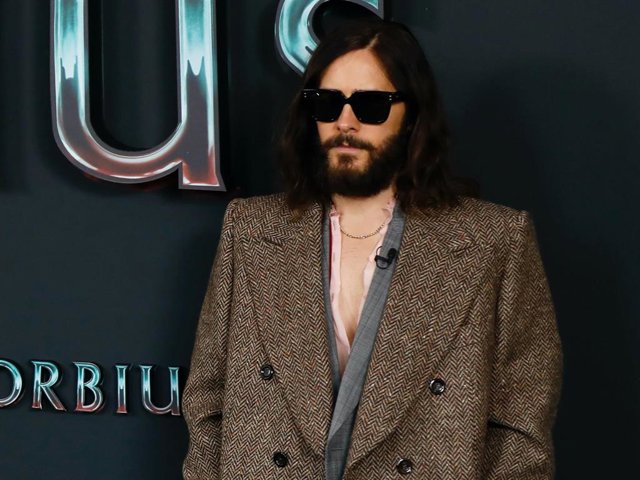 El actor Jared Leto posa en el photocall de la película ‘Morbius’, en el Hotel Mandarin Oriental Ritz