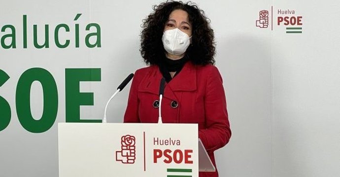 La secretaria de Sanidad de la Ejecutiva Provincial del PSOE de Huelva, Lourdes Martín.
