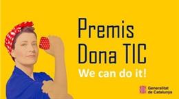 Cartell dels Premis DonaTIC 2022