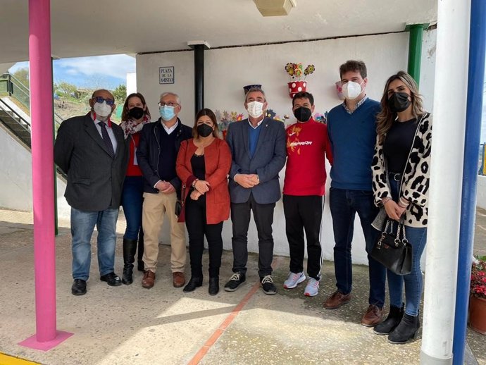 Miguel Andréu en el CEIP La Ina de Jerez.