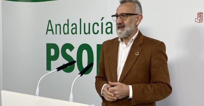 El secretario de Agricultura del PSOE de Huelva, Juan Antonio García.