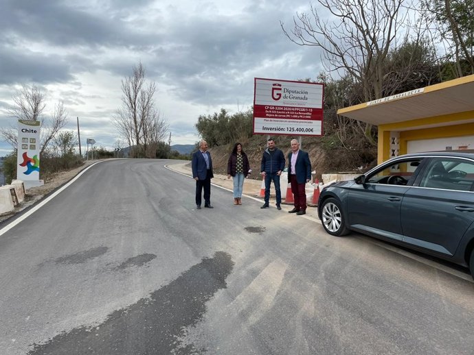 Visita de la Diputación a Lecrín