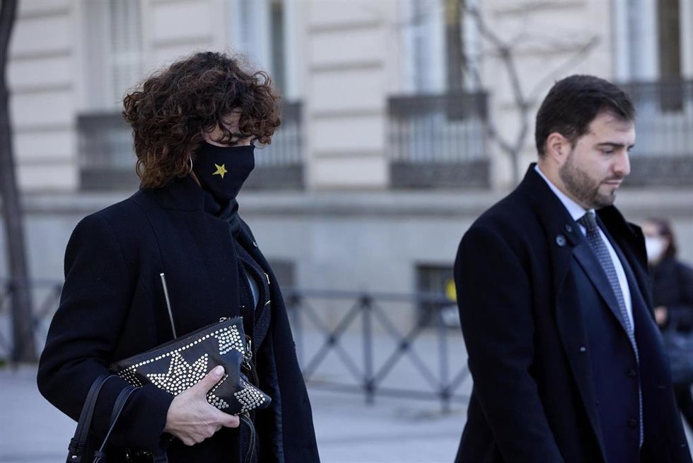 La mujer del comisario jubilado José Manuel Villarejo, Gema Alcalá.