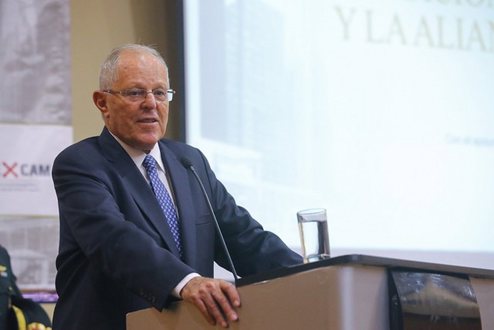Archivo - El expresidente de Perú Pedro Pablo Kuczynski
