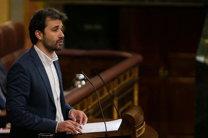Archivo - El diputado de Unidas Podemos por la Región de Murcia, Javier Sánchez Serna
