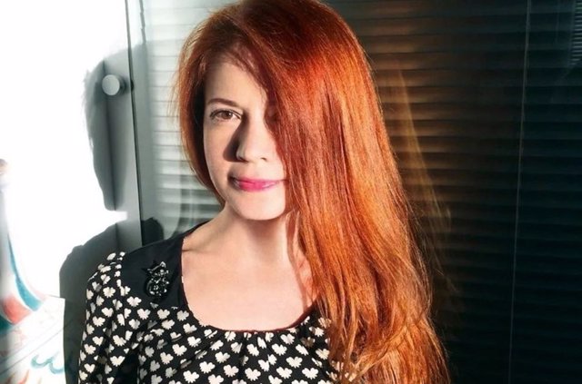 La periodista rusa Oksana Baulina