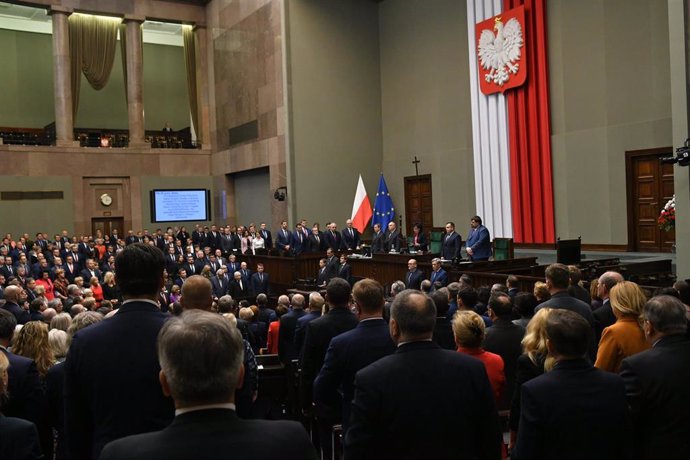 Archivo - La Cámara Baja del Parlamento polaco