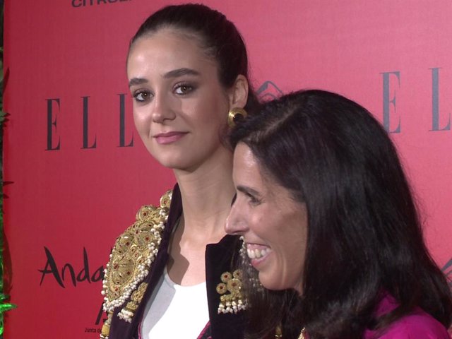 Victoria Federica con la directora de la revista Elle, Benedetta Poletti