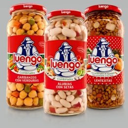 Bodegón con productos de Legumbres Luengo