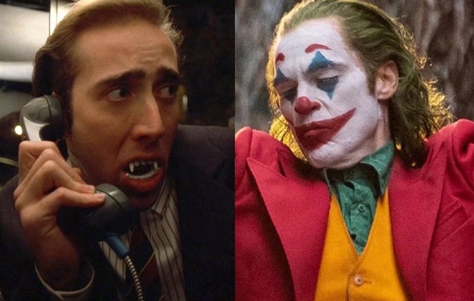 Las primeras fotos de Nicolas Cage como Drácula revientan la red: "¿Es el Joker o el Conde Drácula?"