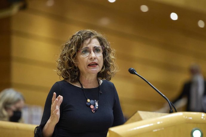 La ministra de Hacienda, María Jesús Montero