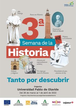 Cartel de la III Semana de la Historia de la UPO