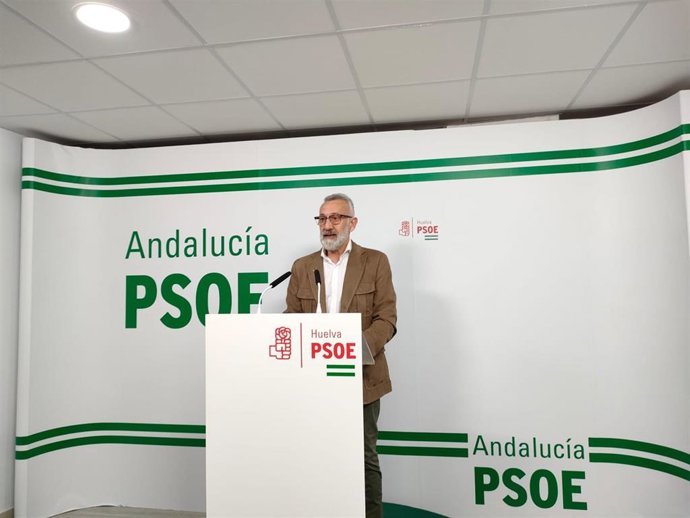 El secretario de Agricultura y Ganadería de la Ejecutiva Provincial del PSOE de Huelva, Juan Antonio García.