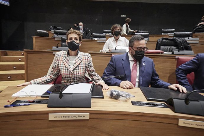 Pleno.- Chivite dice que no se quita la financiación a Pamplona y espera que el Ayuntamiento "cumpla" con la ciudadanía