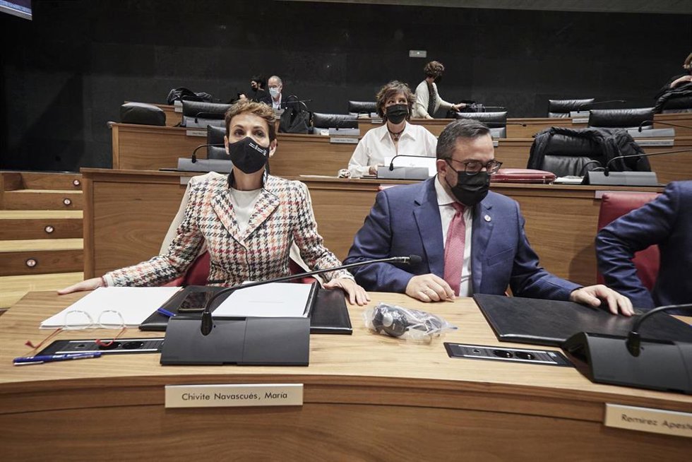 Pleno.- Chivite dice que no se quita la financiación a Pamplona y espera que el Ayuntamiento "cumpla" con la ciudadanía