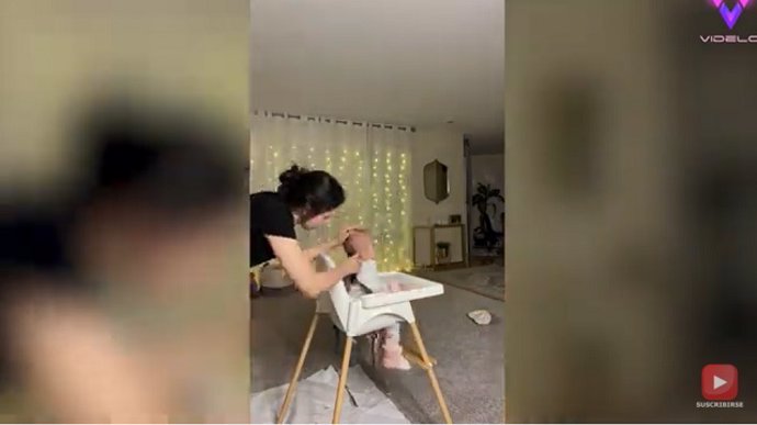 La madre le rapa el pelo a su bebé de 15 meses // Vídeos virales