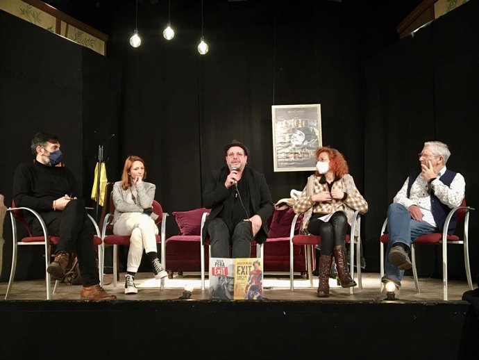 El actor Roger Pera presenta su espectáculo 'xit, el musical de la meva vida'.