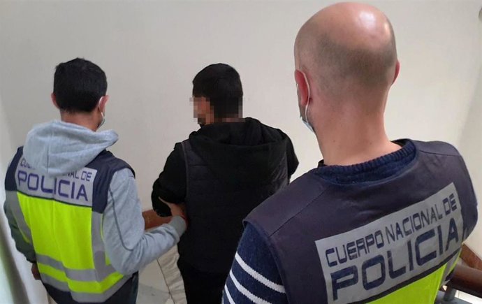 Imagen de archivo de un arresto