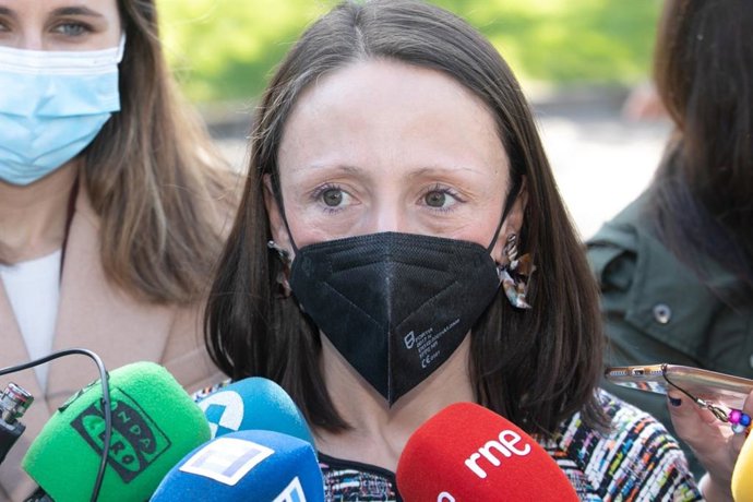 La consejera de Derechos Sociales y Bienestar, Melania Álvarez.